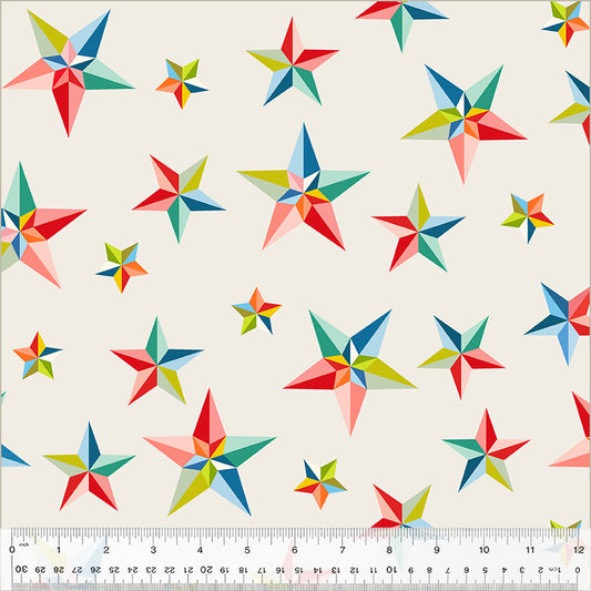 108" Cross Country by Tamara Kate - Pinwheel Stars Multicolor