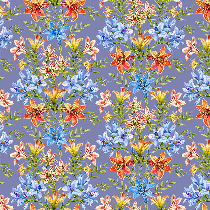 Lily by Whistler Studios - Fresh Blooms Periwinkle