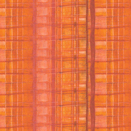 The Plaid One by Marcia Derse - Peach Orchard Plaid