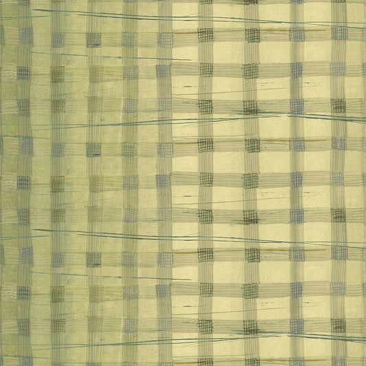 The Plaid One by Marcia Derse - Wild Asparagus Plaid