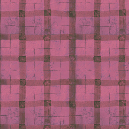 The Plaid One by Marcia Derse - Beetroot Plaid