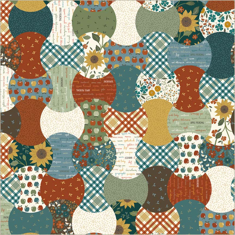 Honeycrisp by Allison Harris - Apple Core Wholecloth