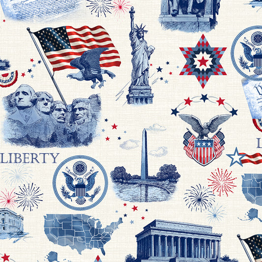 American Tribute by Whistler Studios - Majestic America | White