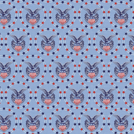 American Tribute by Whistler Studios - Mighty Eagle | Light Blue