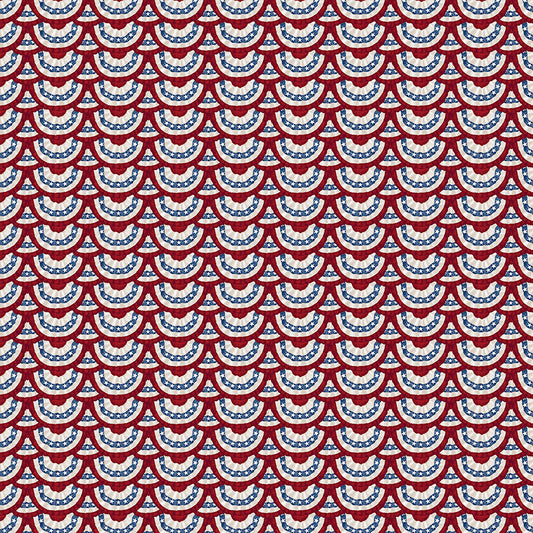 American Tribute by Whistler Studios - Patriotic Bunting | Multi