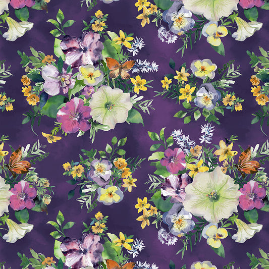Violeta by Whistler Studios - Pansy Bouquets | Violet
