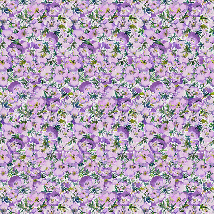 Violeta by Whistler Studios - Perfect Pansies | Lilac