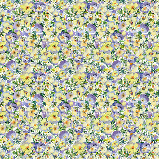 Violeta by Whistler Studios - Perfect Pansies | Yellow