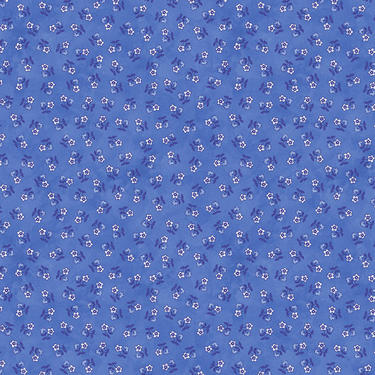 Chateau Meow by Whistler Studios - Ditsy Cobalt