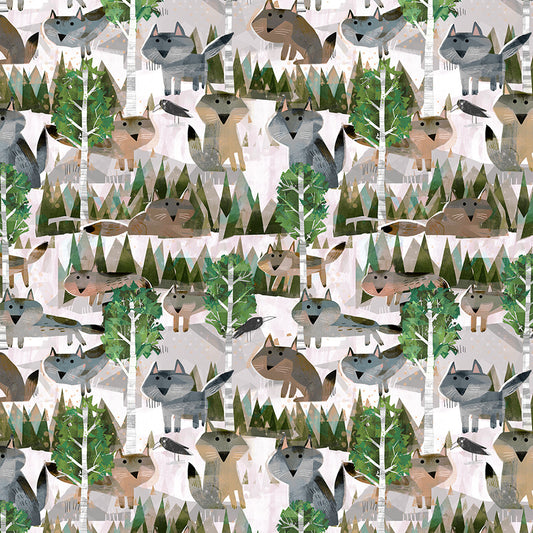 Animal Kingdom by Gareth Lucas - Wild Wolves | White Forest