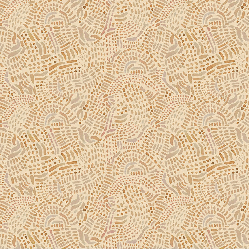 Wild Reverie by Melissa Marie Collins - Burlwood | Cream