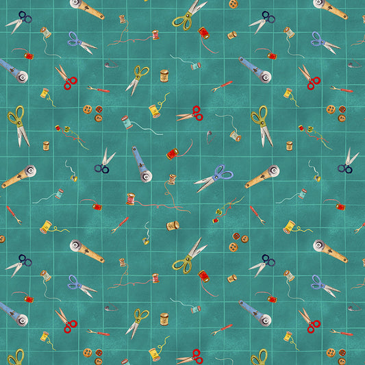 Crafty Cats by Sue Miano - Notions | Teal