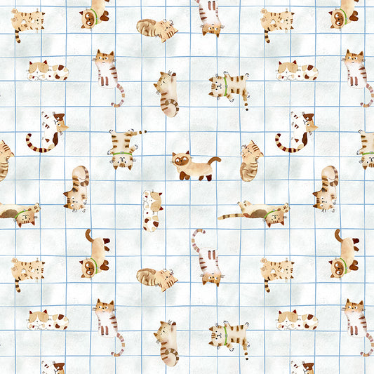 Crafty Cats by Sue Miano - Cutie Cats | White