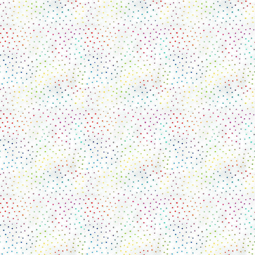 Crafty Cats by Sue Miano - Pin Dot | White