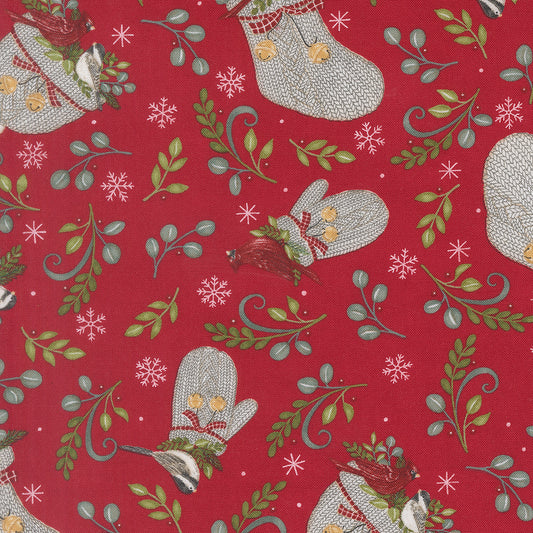 When Snow Falls by Deb Strain - 56171 Berry Red