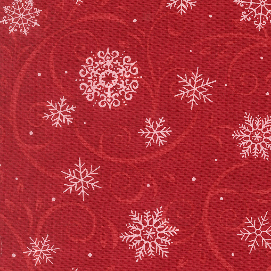When Snow Falls by Deb Strain - 56172 Berry Red