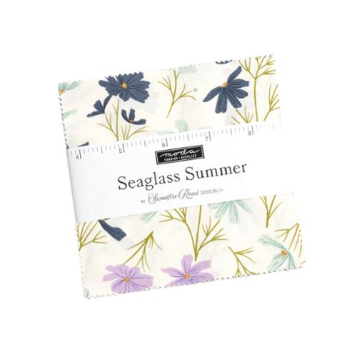 Seaglass Summer by Sweetfire Road for Moda - 5" Squares (Charm Pack)