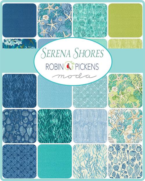 Serena Shores by Robin Pickens - 10" Squares (Layer Cake)