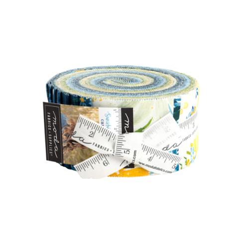 Sunshine & Blue Skies by Create Joy Project - 2 1/2" Strips (Jelly Roll)