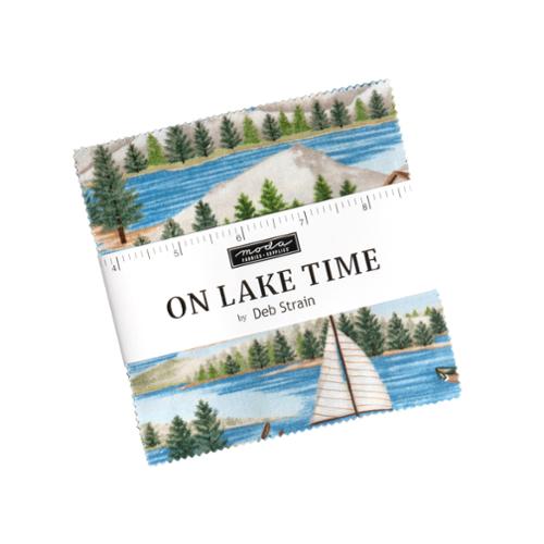 On Lake Time by Deb Strain - 5" Squares (Charm Pack)