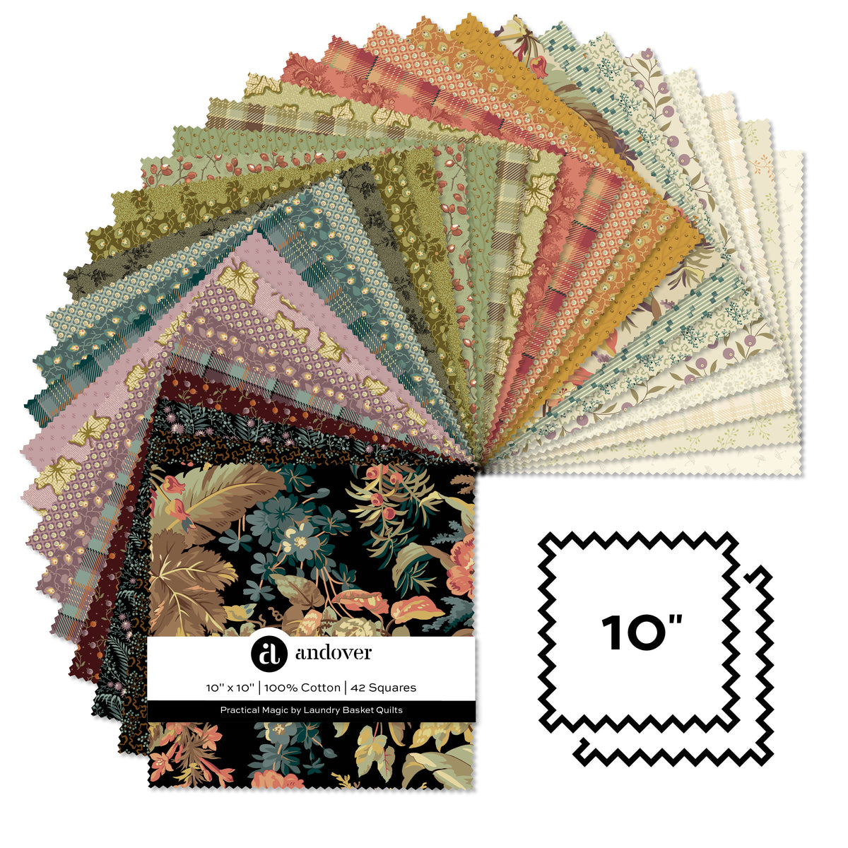 Practical Magic by Edyta Sitar - 10" Squares
