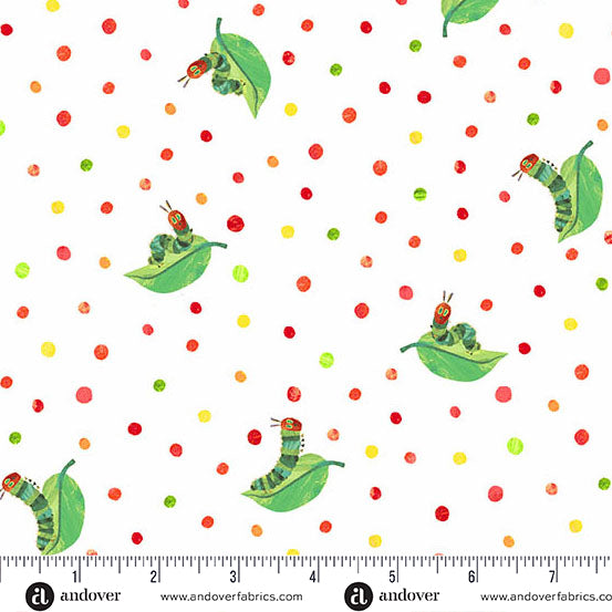The Very Hungry Caterpillar: Snack Time - Leafing Around | White