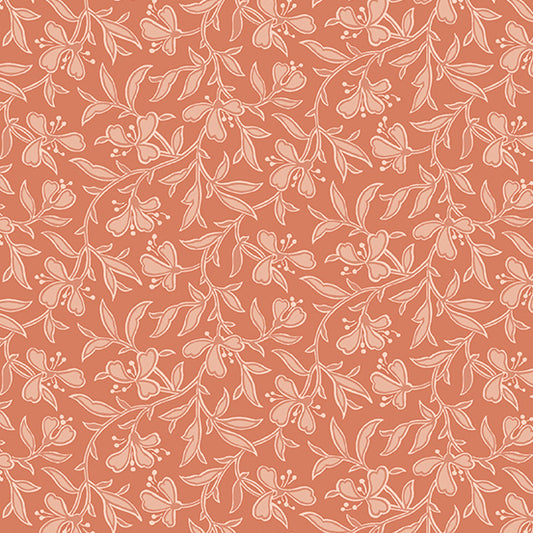 Fleur Nouveau by Andover Fabrics - Vine | Orange