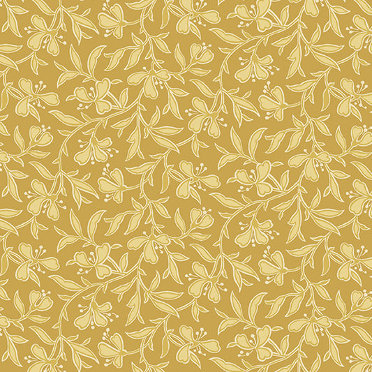 Fleur Nouveau by Andover Fabrics - Vine | Yellow