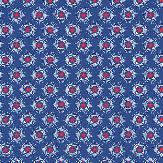 Salute by Andover Fabrics - Sun Star | Blue
