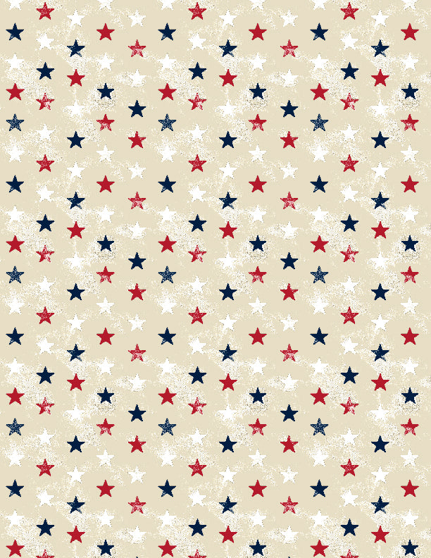 Americana Small Star Cream