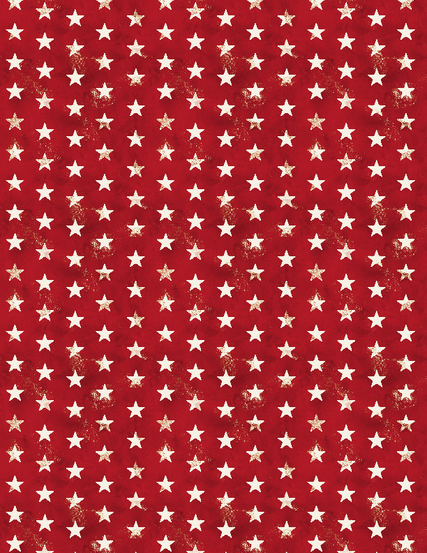 Americana Small Star Red