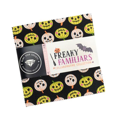 Freaky Familiars by Ruby Star Society - 5" Squares (Charm Pack)