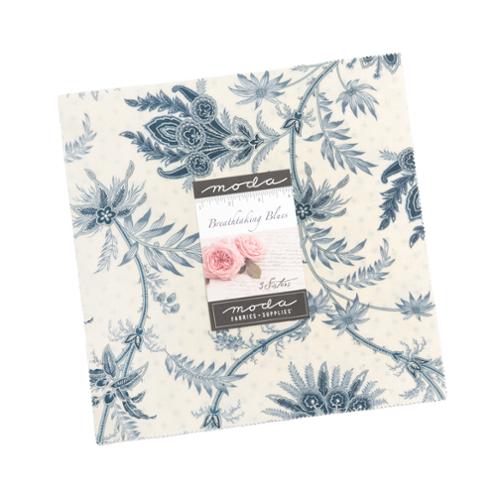 Breathtaking Blues by 3 Sisters - 10" Squares (Layer Cake)