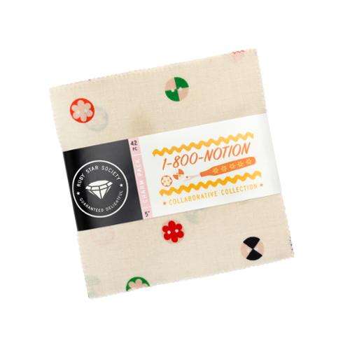 1-800-Notions by Ruby Star Society - 5" Squares (Charm Pack)