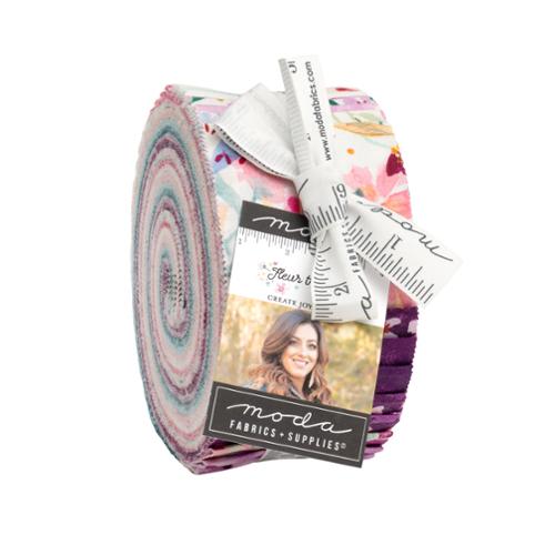 Fleur the Love by Create Joy Project - 2 1/2" Strips (Jelly Roll)