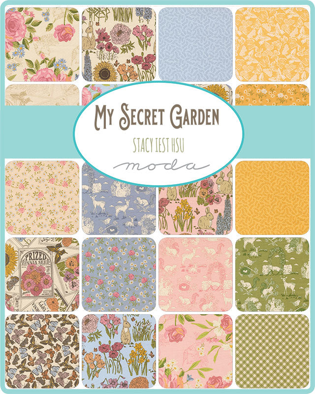 My Secret Garden by Stacy Iest Hsu - 2 1/2" Strips (Jelly Roll)