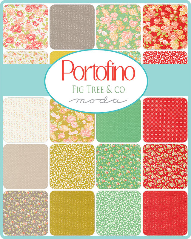 Portofino by Fig Tree & Co for Moda - 10" Squares (Layer Cake)