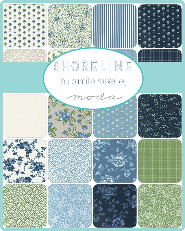 Shoreline by Camille Roskelley - 10" Squares (Layer Cake)