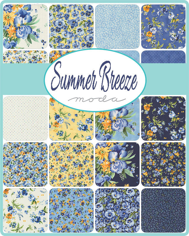Summer Breeze 2027 by Moda - 5" Squares (Charm Pack)