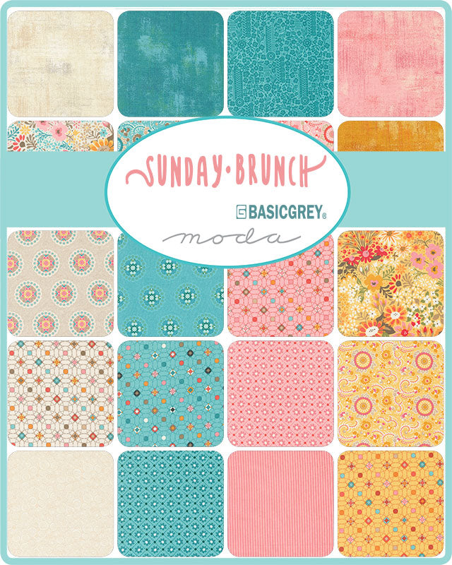 Sunday Brunch by BasicGrey for Moda - 10" Squares (Layer Cake)