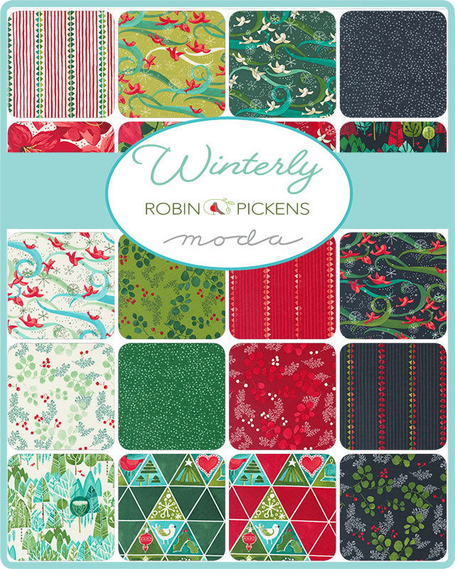 Winterly Panel Christmas by Robin Pickens