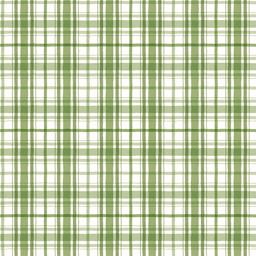 Santa's Tree Farm by Lisa Audit - Plaid Green