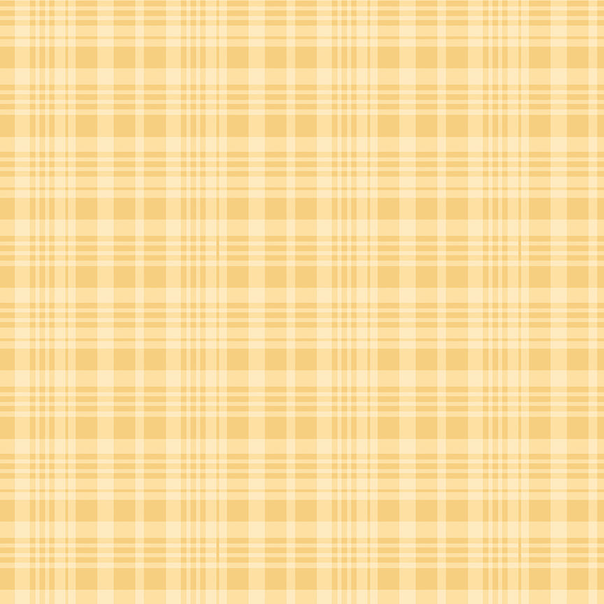 Plaid pattern with a yellow and beige color scheme
