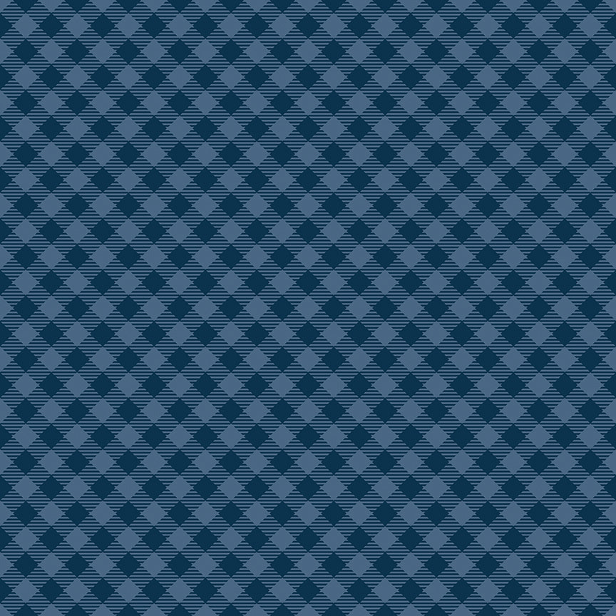 Denim & Daisy by Lori Holt - Gingham | Oxford Blue