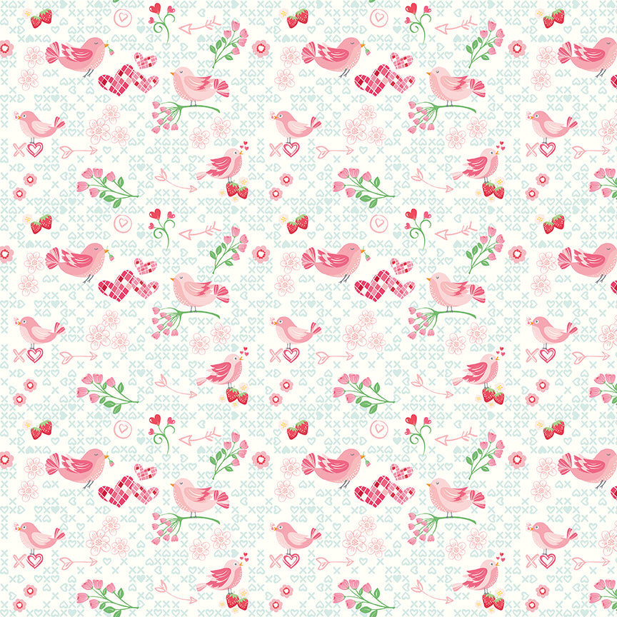 Bloom & Heart by Cherry Guidry - Tweetheart | Off White