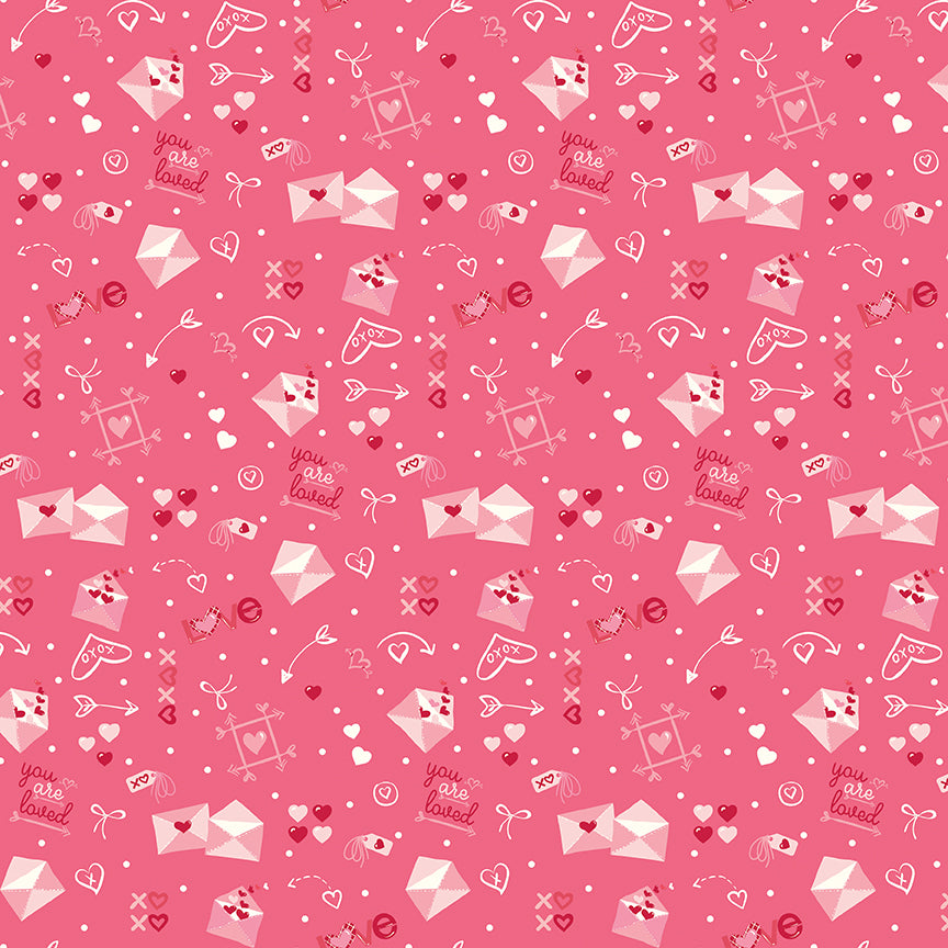 Bloom & Heart by Cherry Guidry - Postmarked Love | Sugar Pink