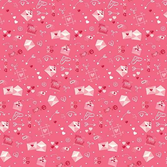 Bloom & Heart by Cherry Guidry - Postmarked Love | Sugar Pink