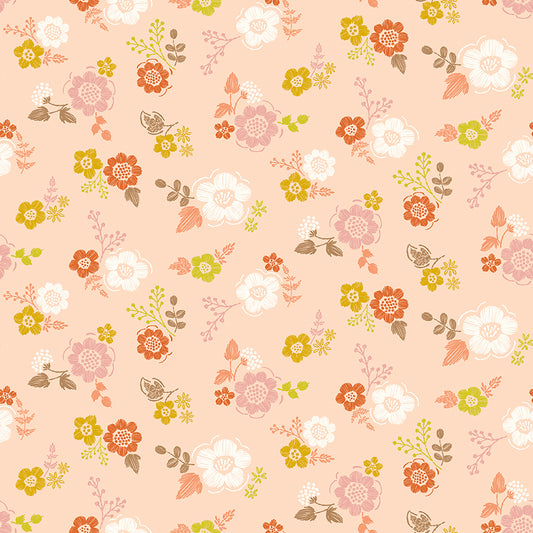 Luna Field by Katherine Lenius - Embroidery | Blush