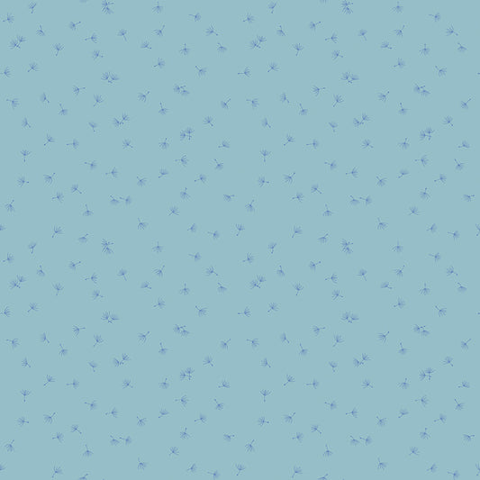 Luna Field by Katherine Lenius - Seedheads | Blue