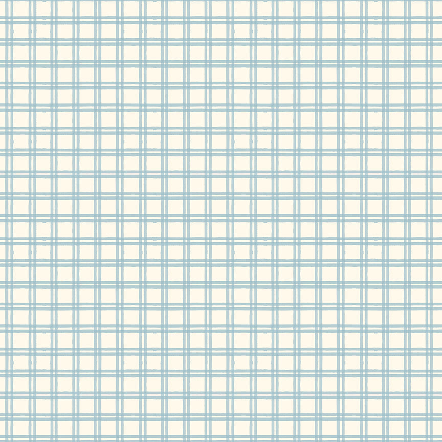 Winnie the Pooh Baby by Echo Park Paper Co - Plaid | Blue